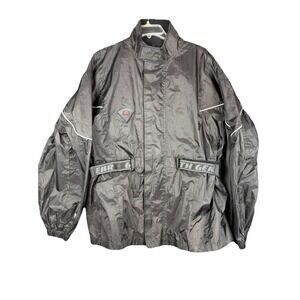 VTG Speedtec 6th Gear Mens L Black Motorcycle Jacket H-D Style Moto Racing